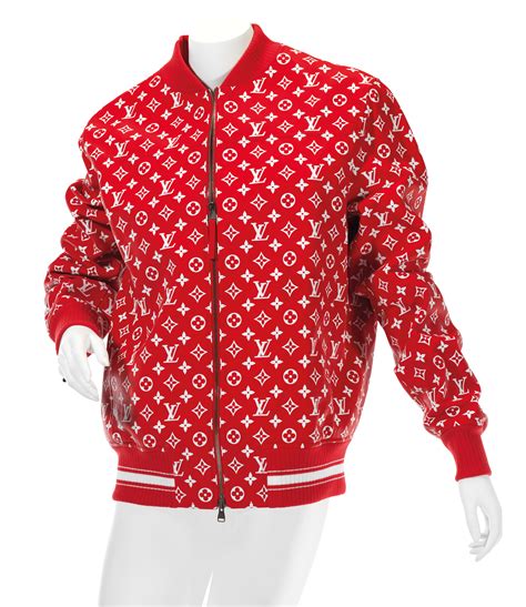 supreme lv baseball jacket price|louis vuitton x supreme outlet.